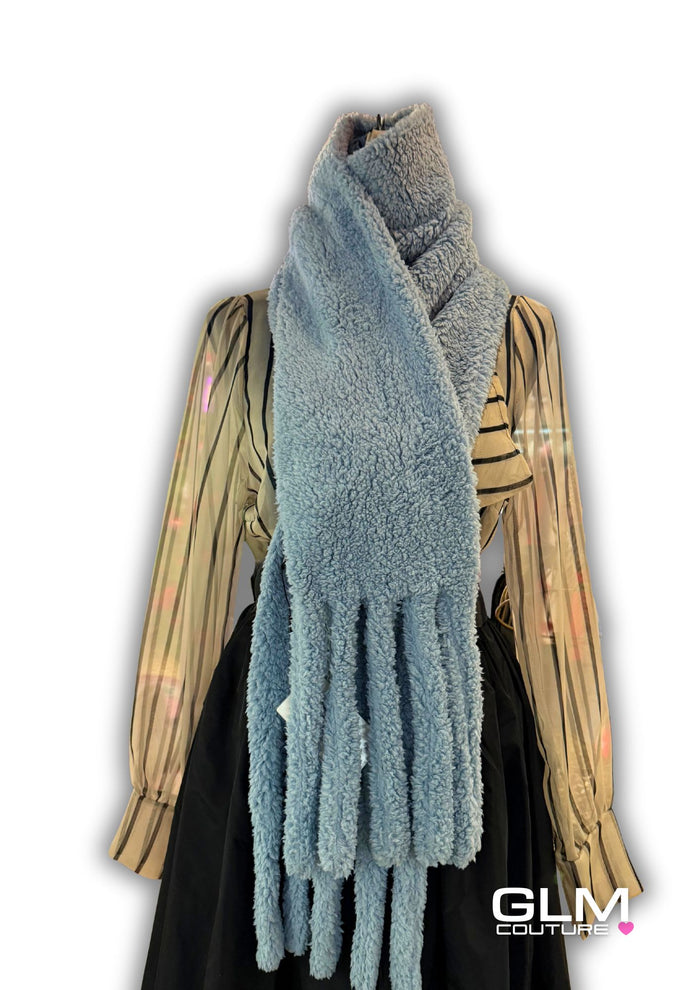 Sciarpa Teddy Azzurra