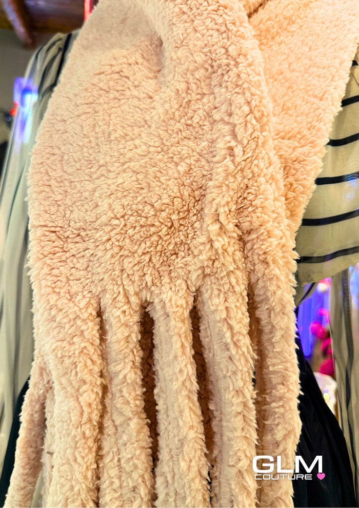 Sciarpa Teddy Rosa