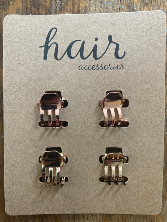 Scunci Copper Color Small Jaw Clips&nbsp;