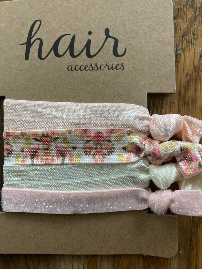 Scunci Knotted Ponytail Holders - Hair Ties