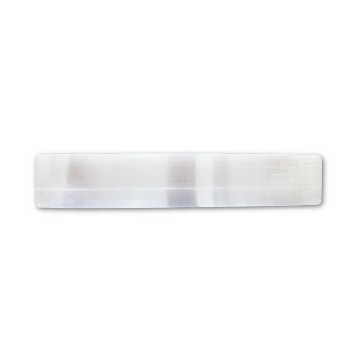 Selenite Raw Wand