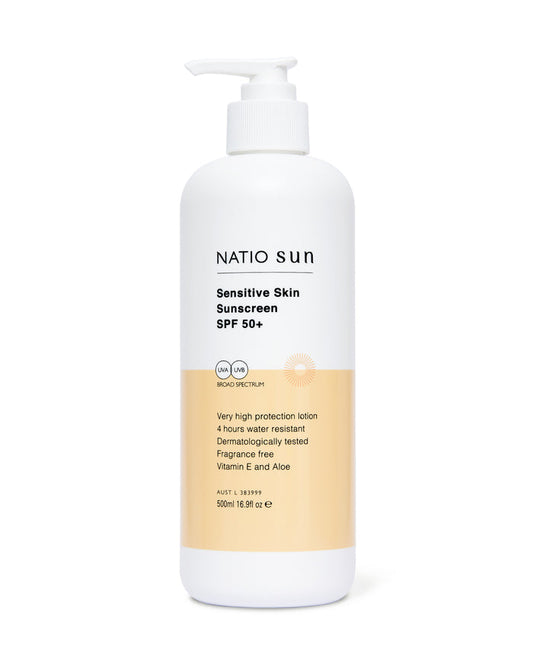Sensitive Skin Sunscreen SPF 50+ 500ml
