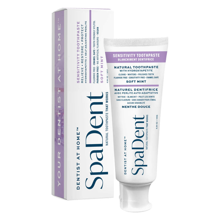 Box & Tube of SD Naturals Sensitive Toothpaste w/Hydroxyapatite 156g