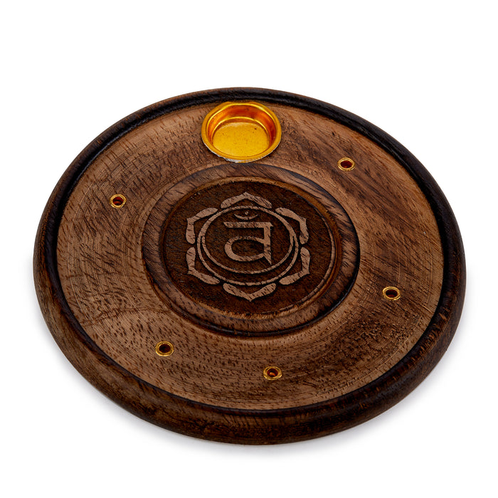 Seven Chakra Incense Stick & Cone Burner Disc