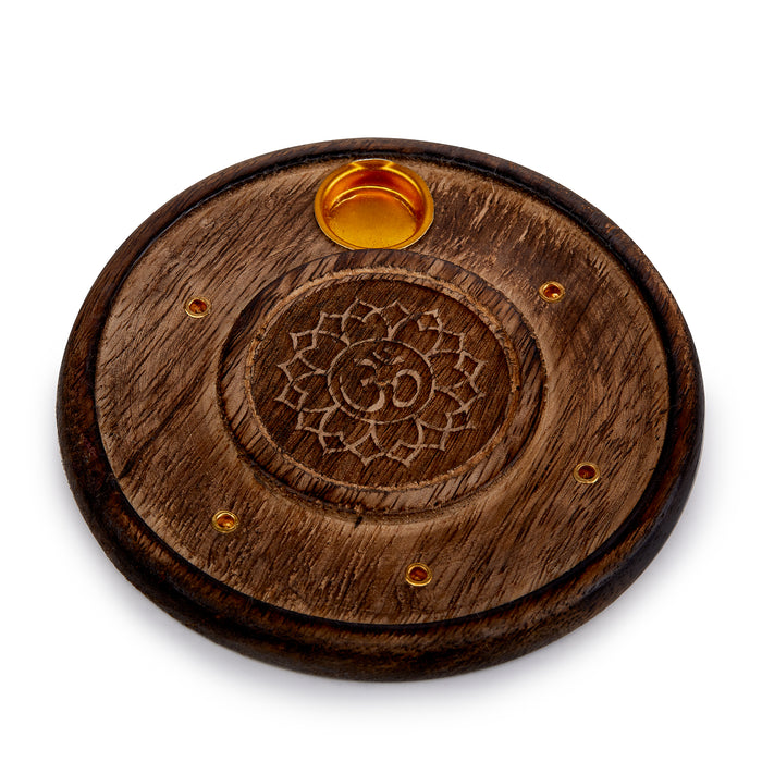 Seven Chakra Incense Stick & Cone Burner Disc