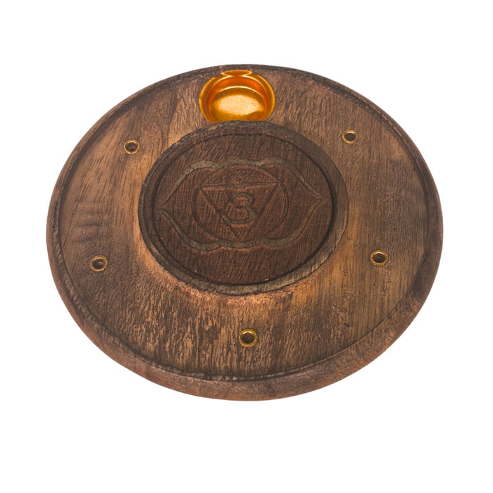 Seven Chakra Incense Stick & Cone Burner Disc