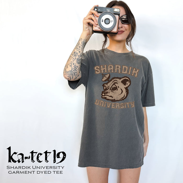 Shardik University Garment Dyed Tee