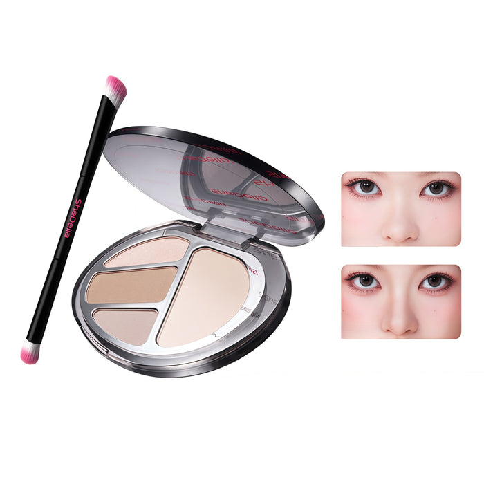 SheDella Cat Collection Contour & Highlighter Makeup Palette T5803