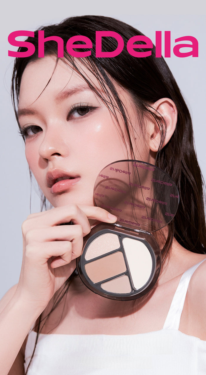 SheDella Cat Collection Contour & Highlighter Makeup Palette T5803