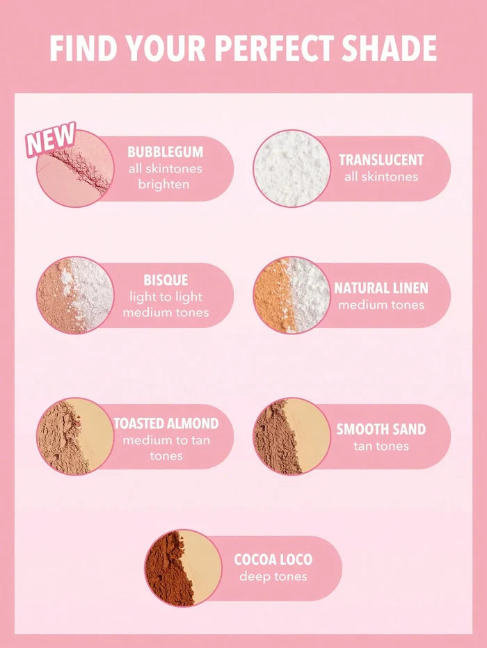 Sheglam Insta-Ready Face and Under Eye Setting Powder Duo - Toasted Almond