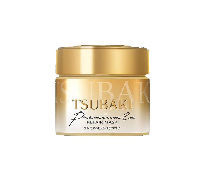 SHISEIDO Tsubaki PREMIUM EX Repair Hair Mask قناع الشعر الياباني من شسيدو