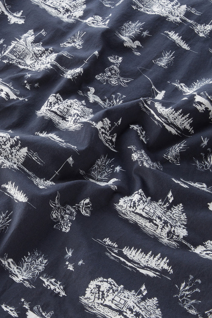 Short-sleeved Zavikon Shirt MELTON BLUE