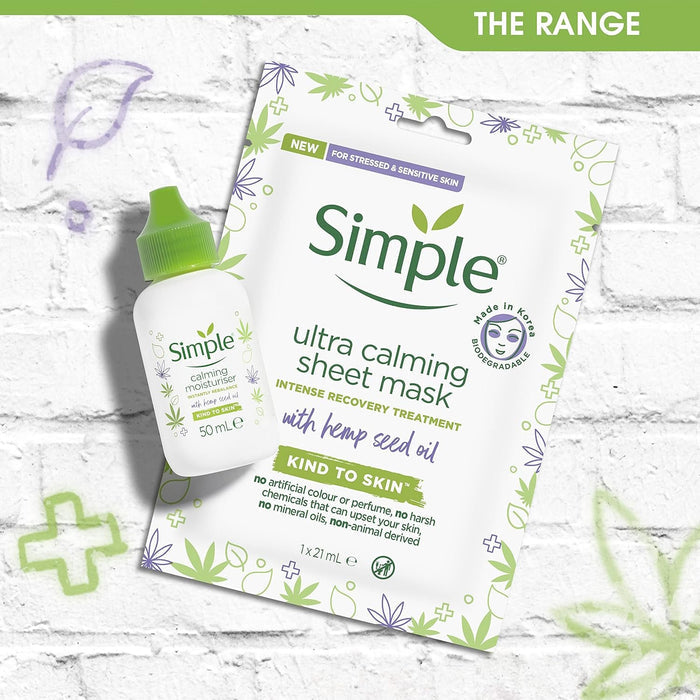 Simple Kind To Skin Calming Moisturiser 50ml (Expiry : 20/10/2026)