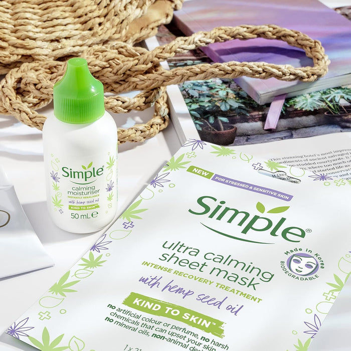 Simple Kind To Skin Calming Moisturiser 50ml (Expiry : 20/10/2026)
