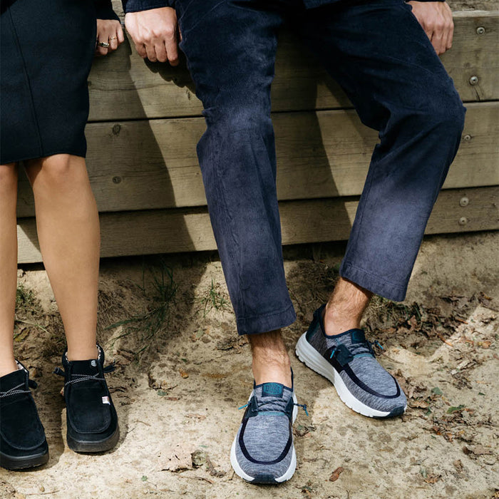 Sirocco Dual Knit Sneakers Navy