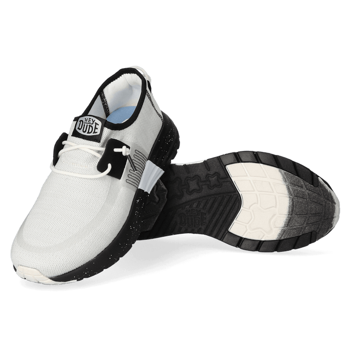 Sirocco Sport Mode Heren Sneakers Heather White/Black