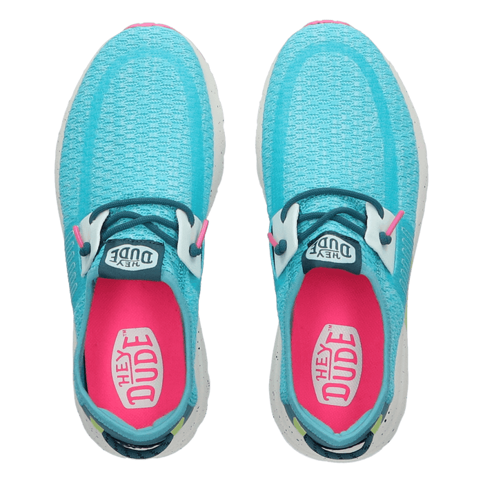 Sirocco Sport Stripe Dames Sneakers Teal