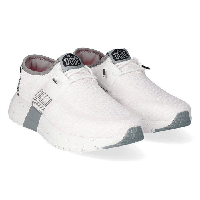 Sirocco Sport Stripe Dames Sneakers White