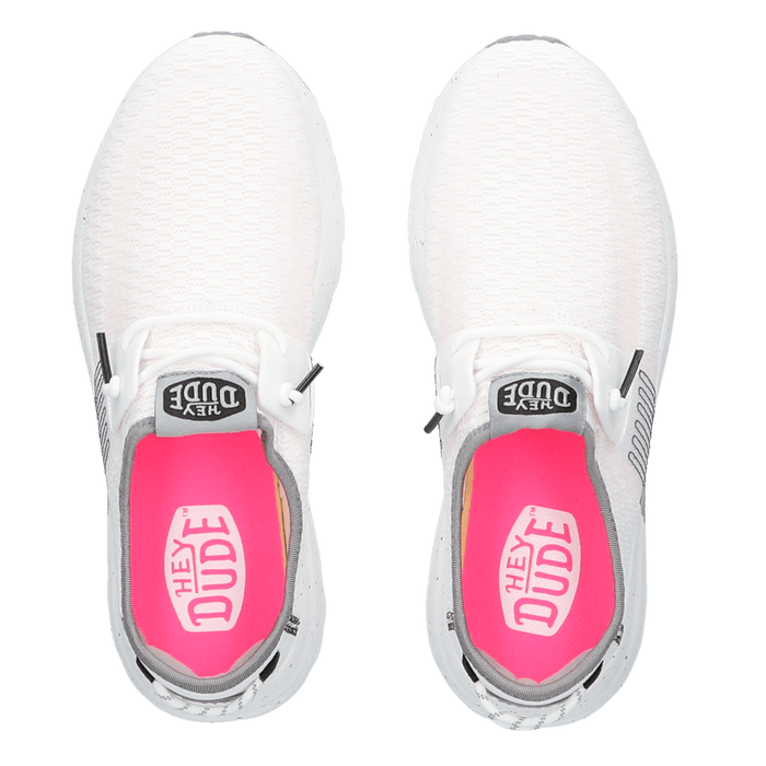 Sirocco Sport Stripe Dames Sneakers White