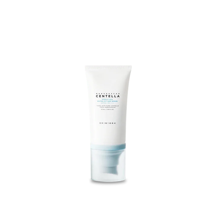 SKIN1004 Madagascar centella hyalu cica water fit sun serum spf 50 pa++++ واقي شمسي كيميائي مرطب
