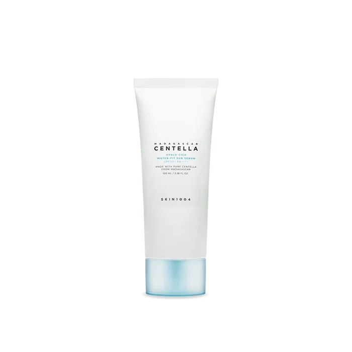 SKIN1004 Madagascar centella hyalu cica water fit sun serum spf 50 pa++++ واقي شمسي كيميائي مرطب