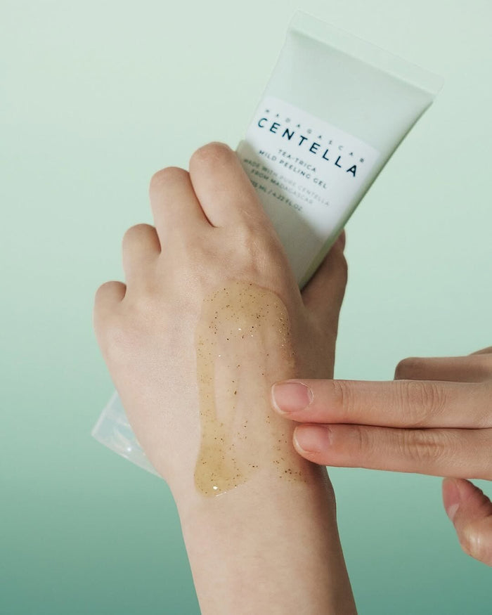 SKIN1004 Madagascar Centella Tea - Trica Mild Peeling Gel 125ml جل التقشير المعتدل SKIN1004 من مدغشقر سنتيلا تي - تريكا - Princess Cosmetics Qatar