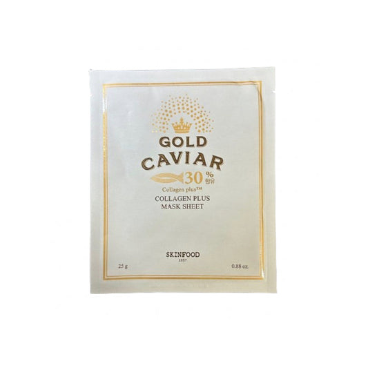 SKINFOOD Gold Caviar Collagen Plus Mask Sheet