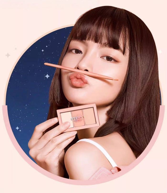 SPENNY 3-color Moist Long-wear Concealer Palette T5725