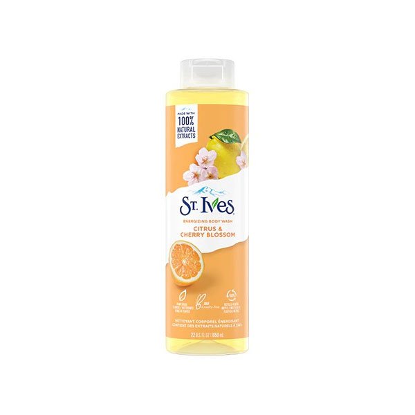 St. Ives Citrus and Cherry Blossom Energizing Body Wash 650ml
