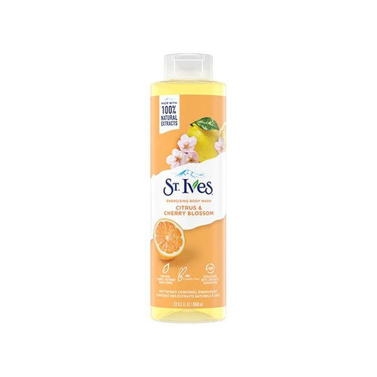 St. Ives Citrus and Cherry Blossom Energizing Body Wash 650ml