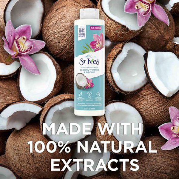 St. Ives Coconut Water and Orchid Hydrating Body Wash 650ml