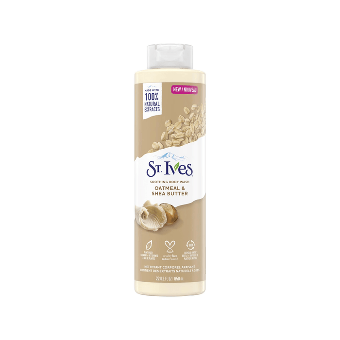 St. Ives Oatmeal and Shea Butter Soothing Body Wash 650ml
