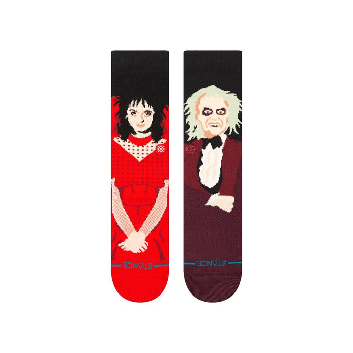 Stance Sock Dearly Beloved crew maroon