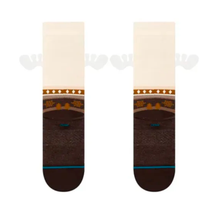 Stance Sock Have Some Eggnog Crew Dark Brown