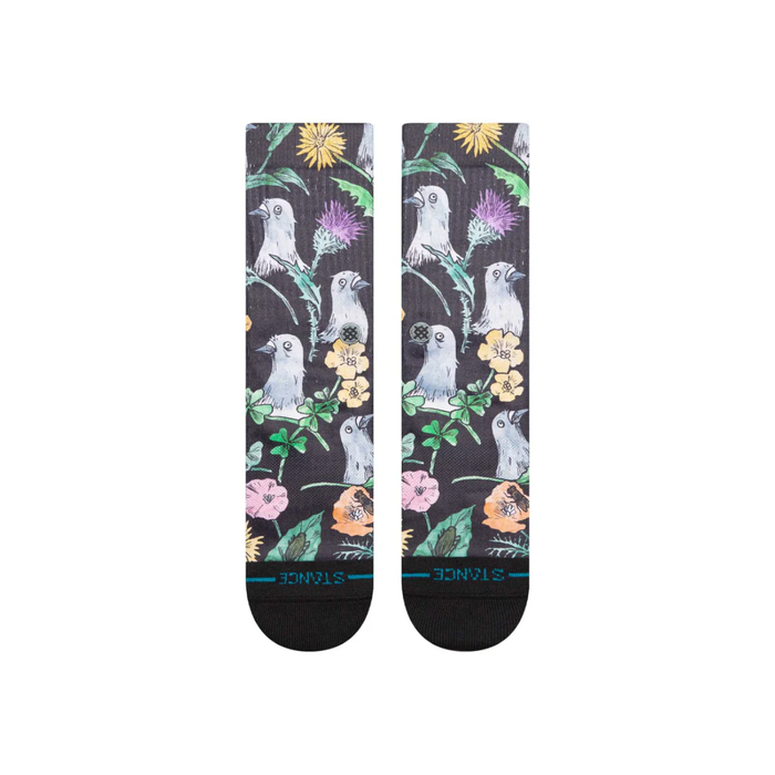 Stance Sock Just Flocked Black