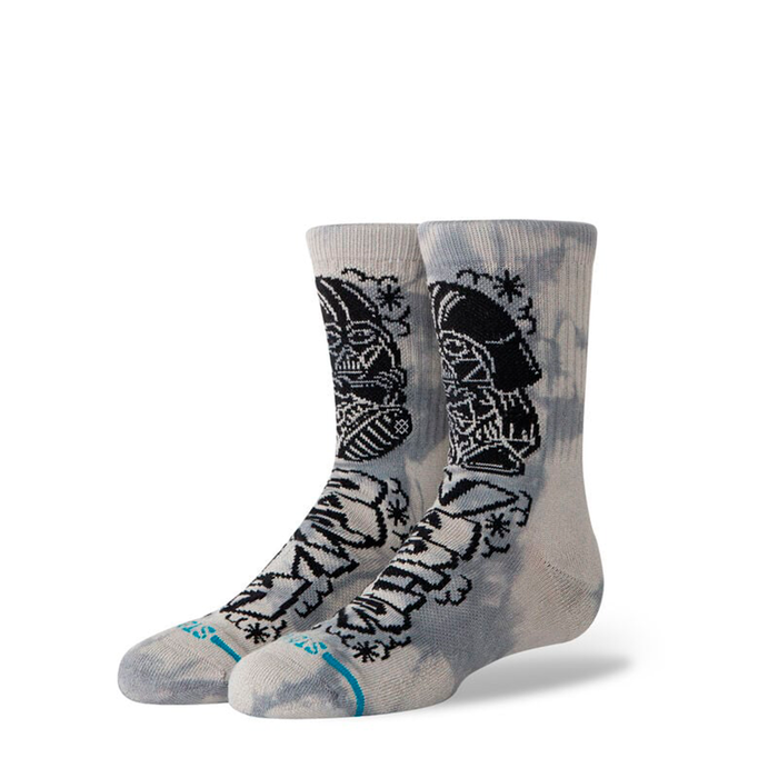 Stance Sock Kids DJ Darth Crew Black