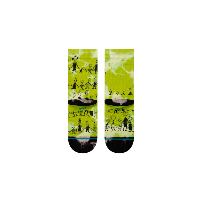 Stance Sock Kids Down In Whoville Crew Green