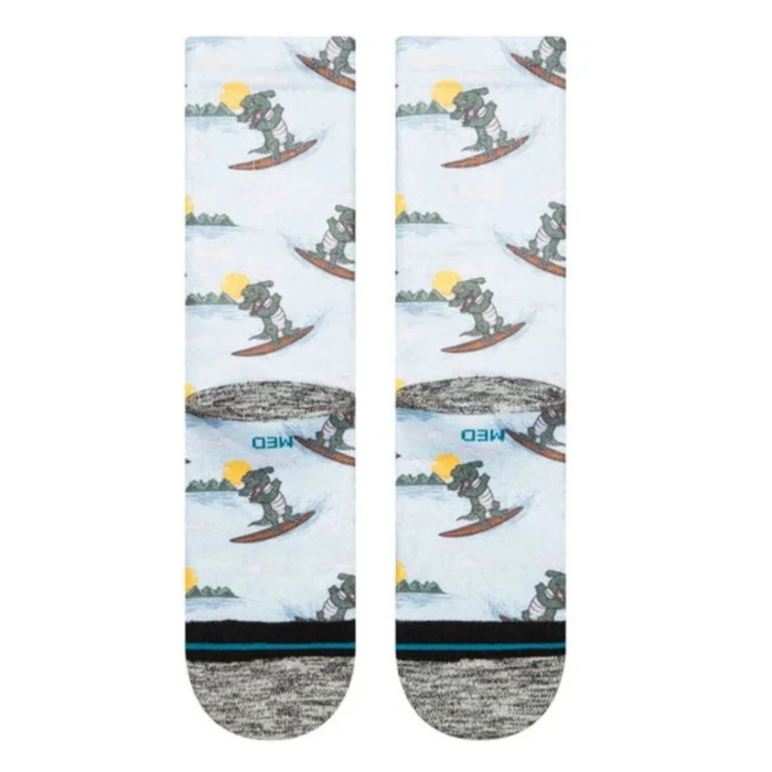 Stance Sock Later Gator Crew Light Blue