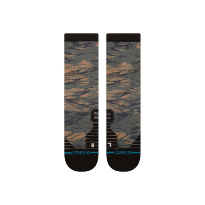 Stance Sock Men Rompin Mid Crew Brown