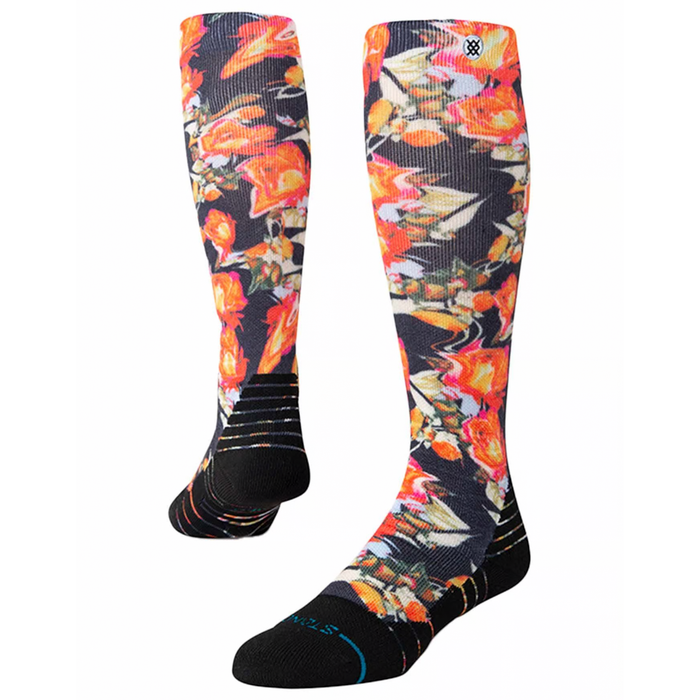 Stance Sock Men Snowboard Torque Mid Poly Black Red