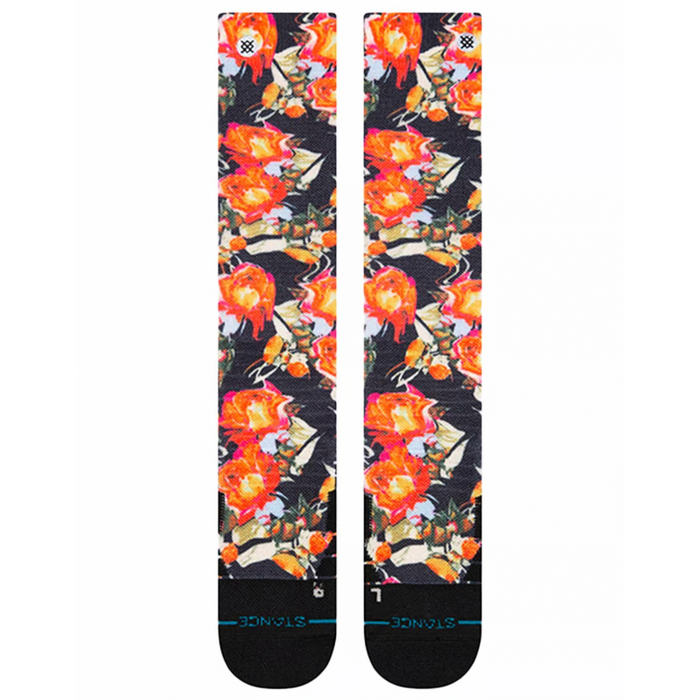 Stance Sock Men Snowboard Torque Mid Poly Black Red