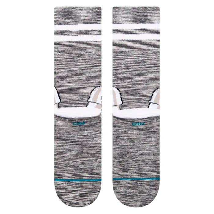 Stance Sock Men The Storm Trooper Crew White Grey
