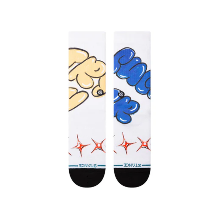 Stance Sock Men Tryin Sucker Crew White
