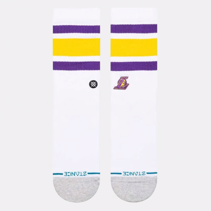 Stance Sock Men Tube Los Angeles Lakers White