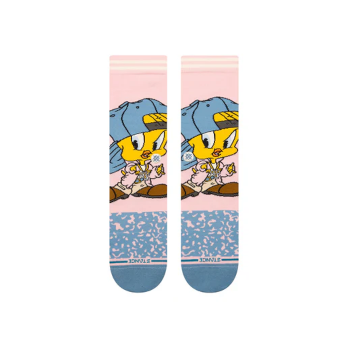 Stance Sock Men Tweety Crew Pink