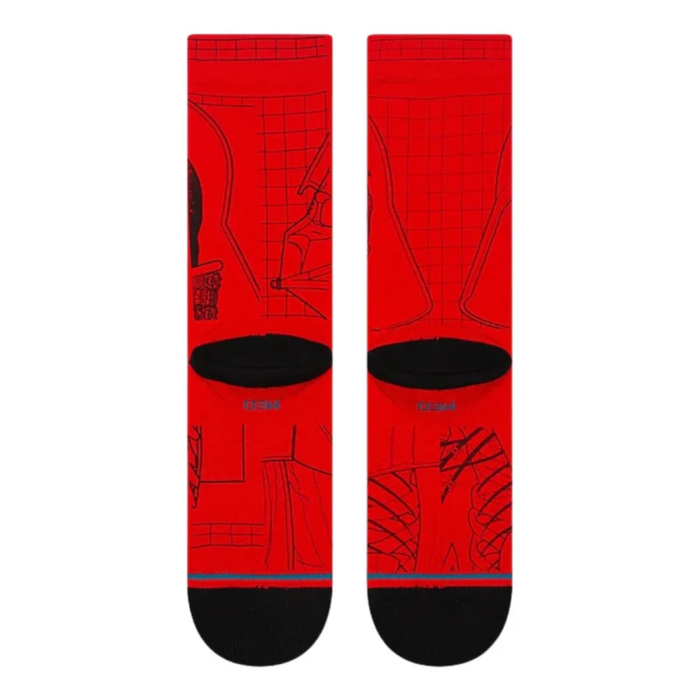 Stance Sock Men Vader Star Wars Crew Red