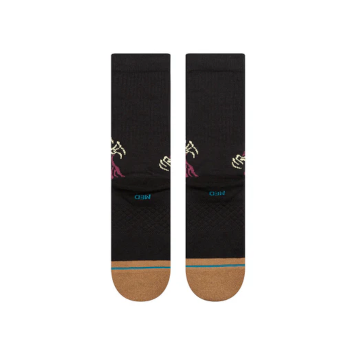 Stance Sock Men Welcome Skelly Crew Black