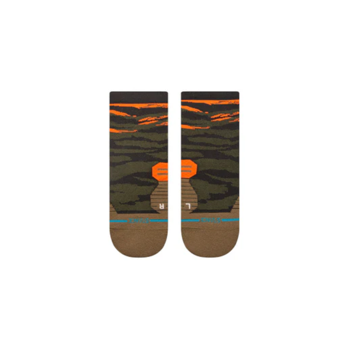 Stance Sock Primal Light Quarter Olive