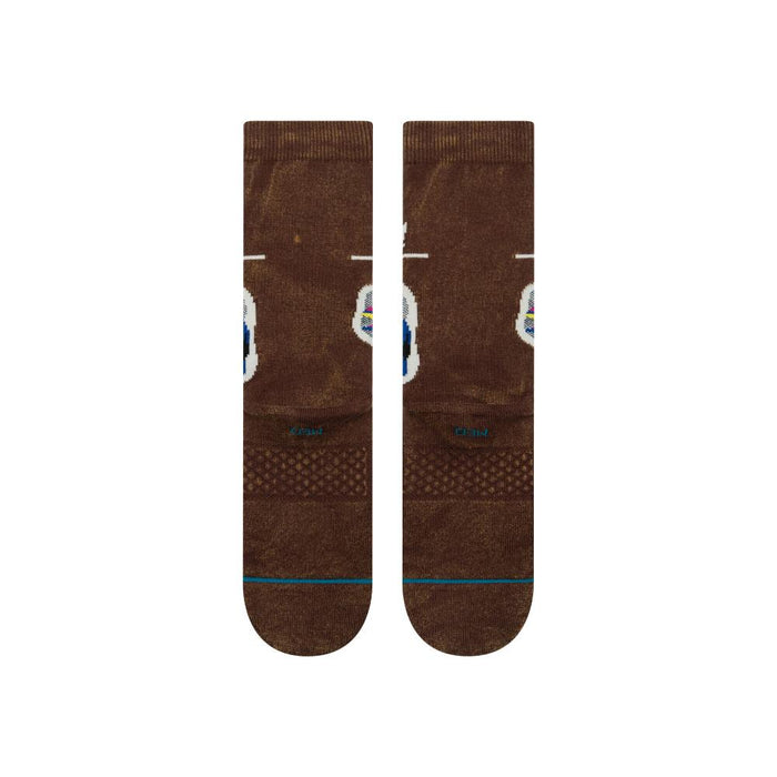 Stance Sock Recently Deceased crew brown