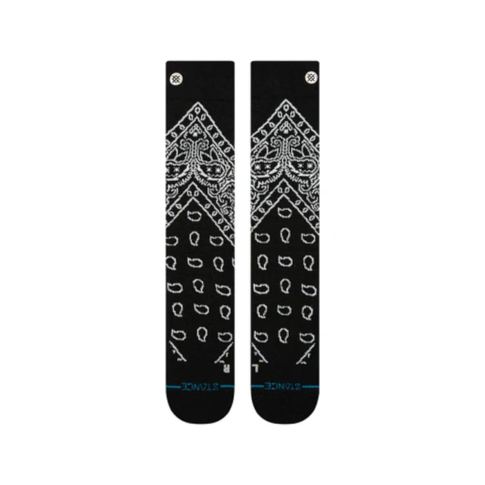 Stance Sock Snowboard Barrio Mid Wool Black